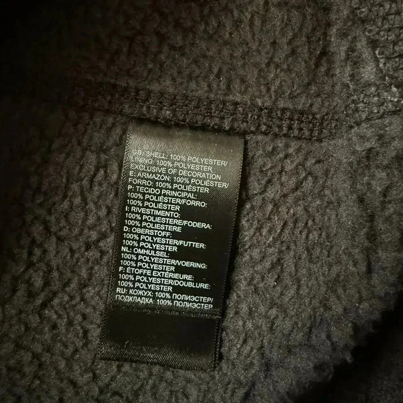 The North Face Jacket Womens Size S/P Full Zip High Neck Company Embroidery - Picture 5 of 7